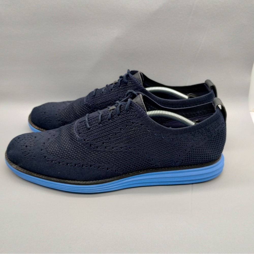Cole Haan OriginalGrand Stitchlite‎ Wingtip Oxford Navy Blue C30237 Mens 13M